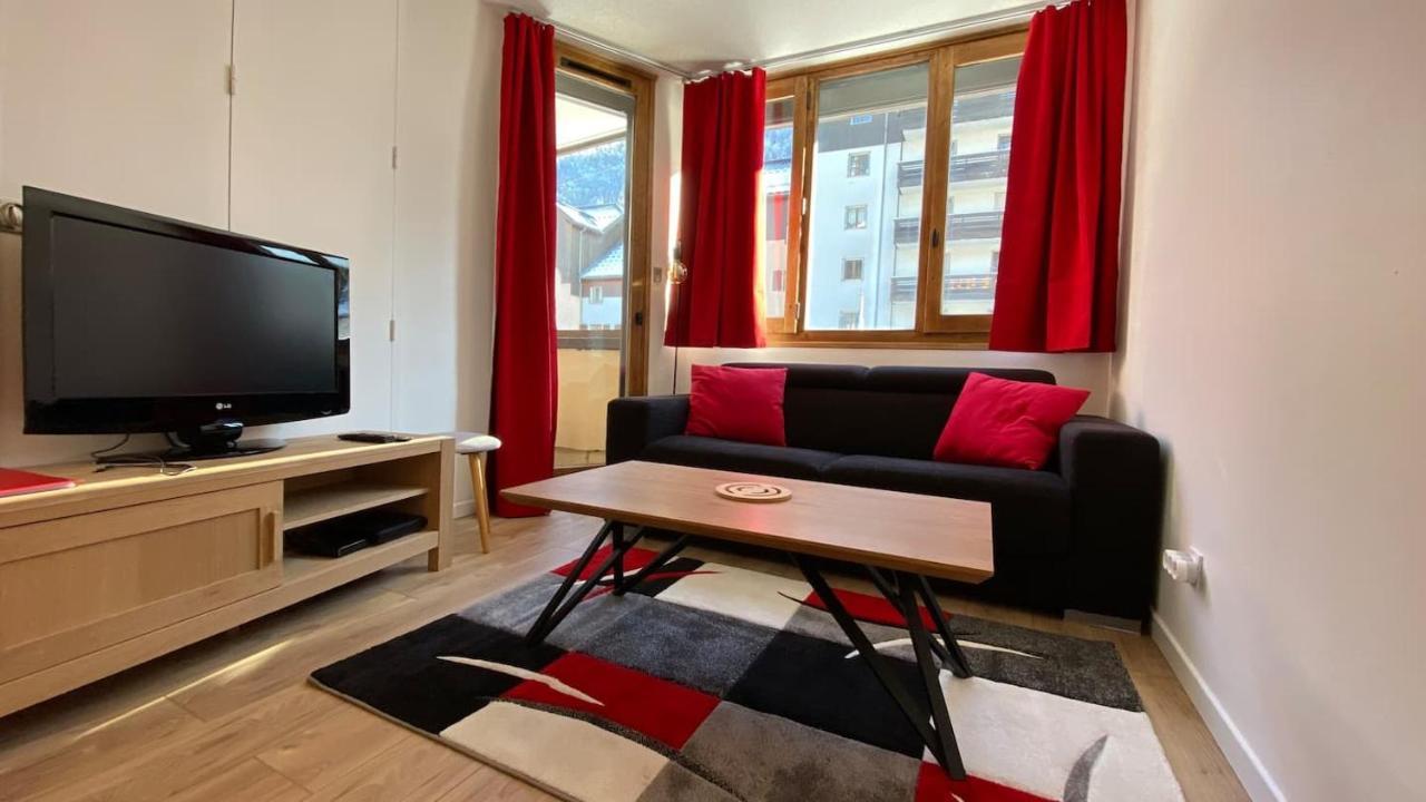 Chamois De Chamonix, Confortable 2 Pieces, Balcon, Parking Gratuit Экстерьер фото